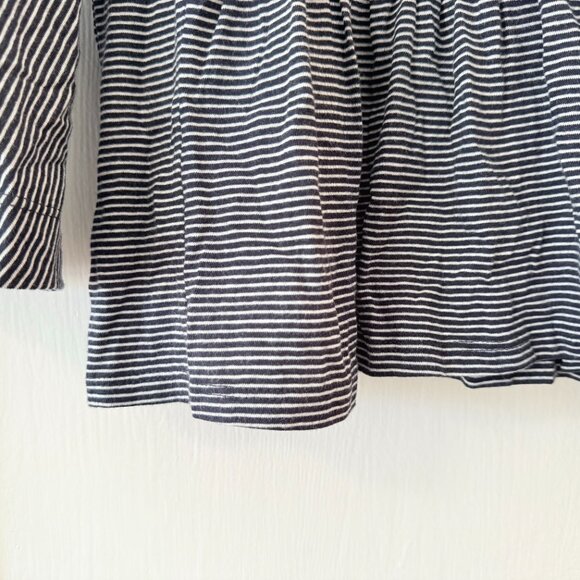 LOFT | Embroidered Striped Bell Sleeve Tee - Picture 7 of 10